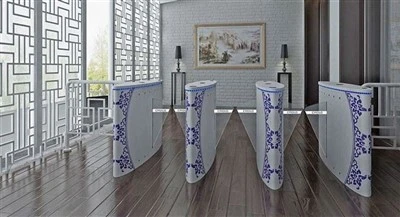 Klep roterende poort